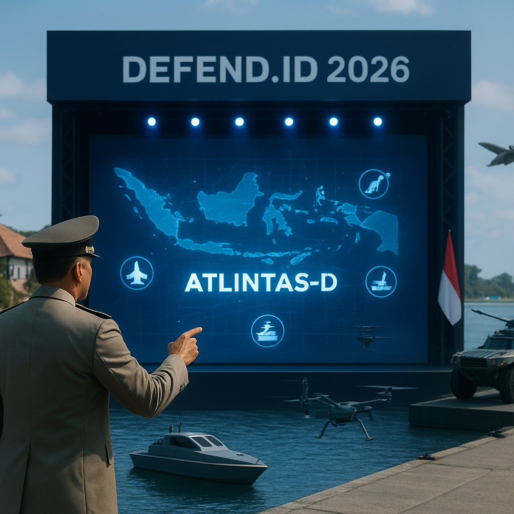 Defend.ID 2026: Indonesia Perkenalkan Konsep Armada Tempur Lintas Domai Terintegrasi AI