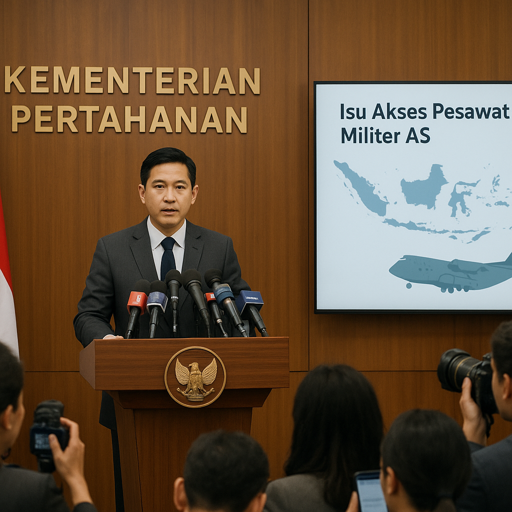 Kemenhan Menyatakan Isu Akses Bebas Pesawat Militer AS ke Indonesia Masih dalam Tahap Pembahasan