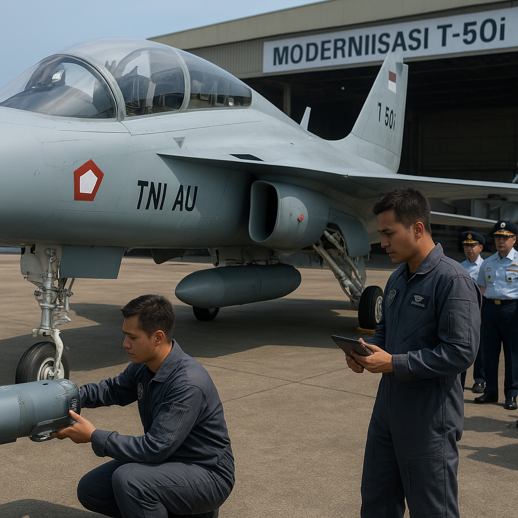 Modernisasi Pesawat Tempur TNI AU: Integrasi Jet Tempur T-50i Golden Eagle dengan Standar Data Link Nasional