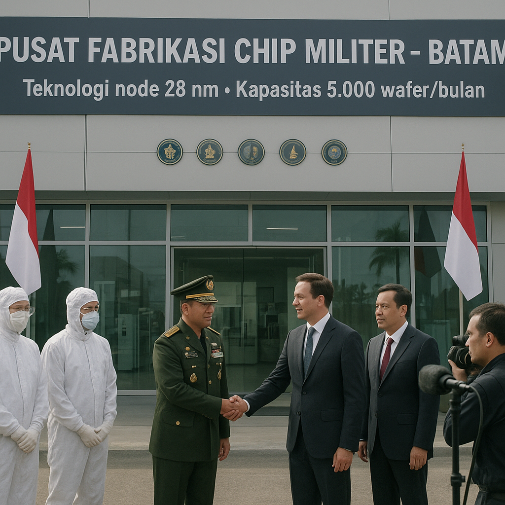 Strategi Kemandirian: Konsorsium BUMN Pertahanan Bangun Pusat Fabrikasi Chip Militer di Batam