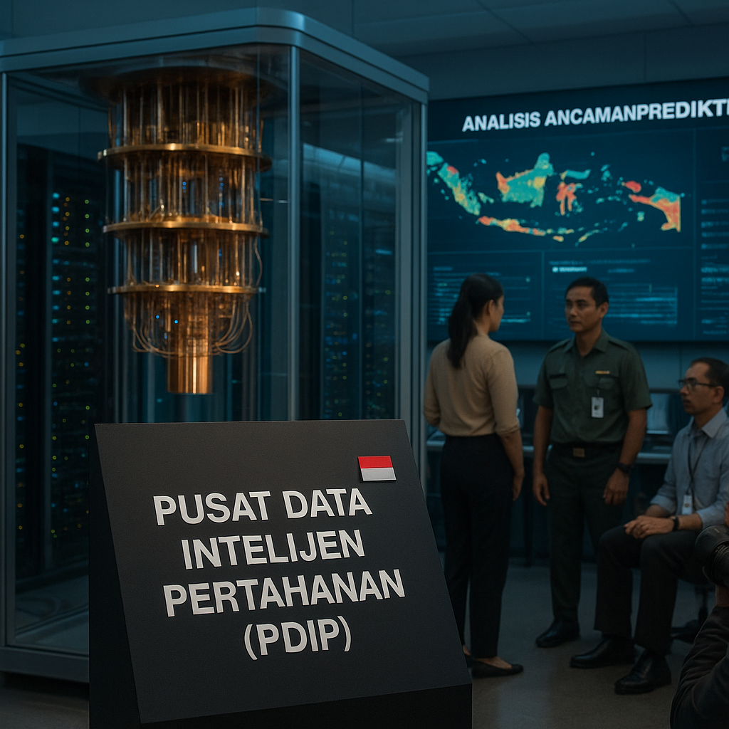 Pusat Data Intelijen Pertahanan (PDIP) Resmi Beroperasi, Gunakan Komputasi Kuantum untuk Analisis Ancaman