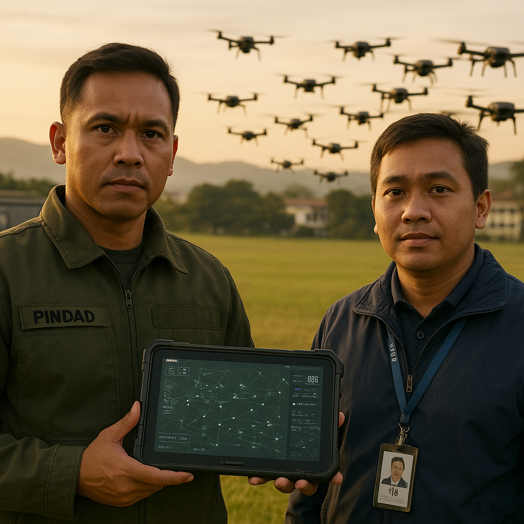 Pengembangan Sistem Kendali Otonom (AKS) untuk Drone Swarming oleh Pindad dan ITB