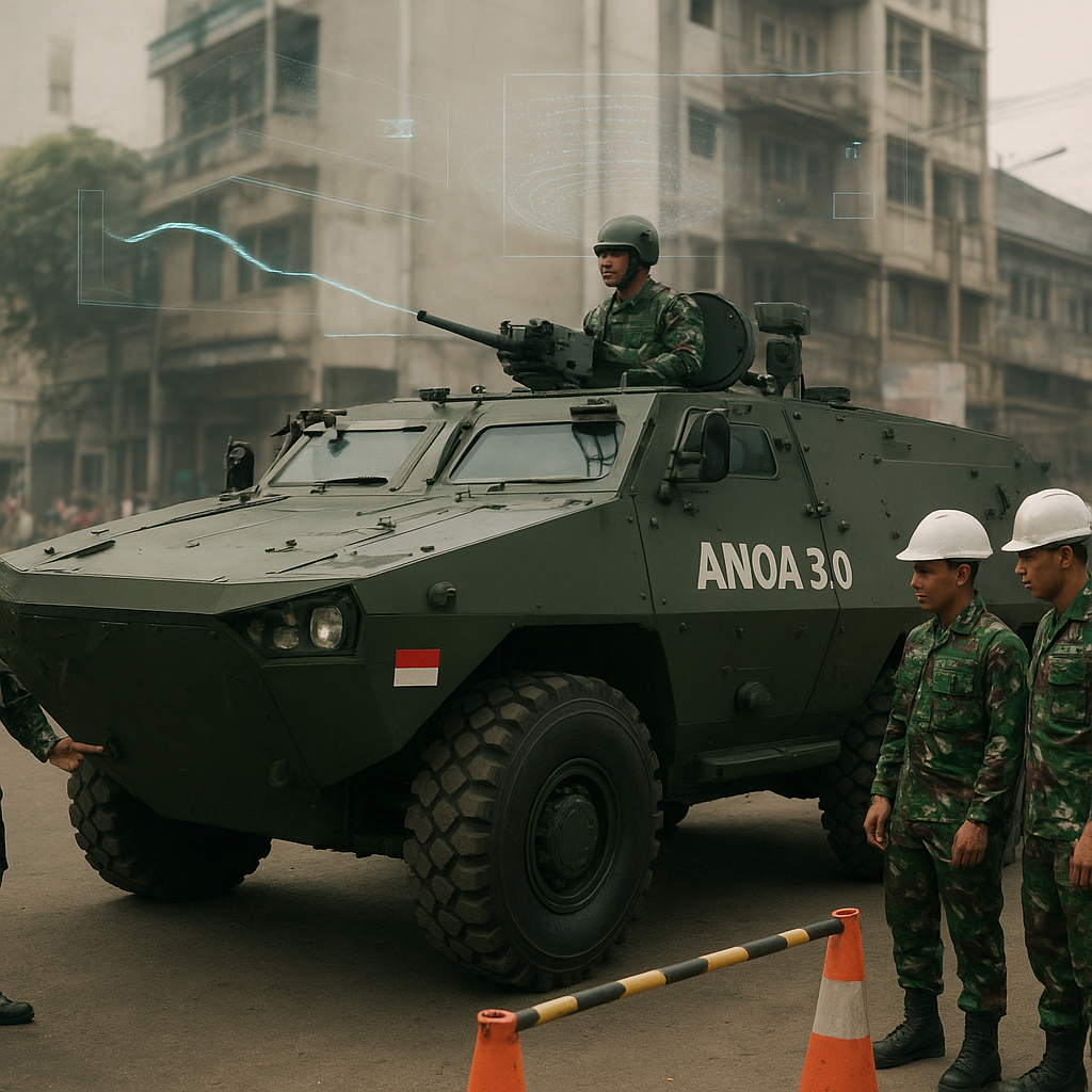PT Pindad Kembangkan Kendaraan Tempur Lapis Baja Generasi Baru dengan Sistem Artificial Intelligence untuk Mendukung Operasi Urban