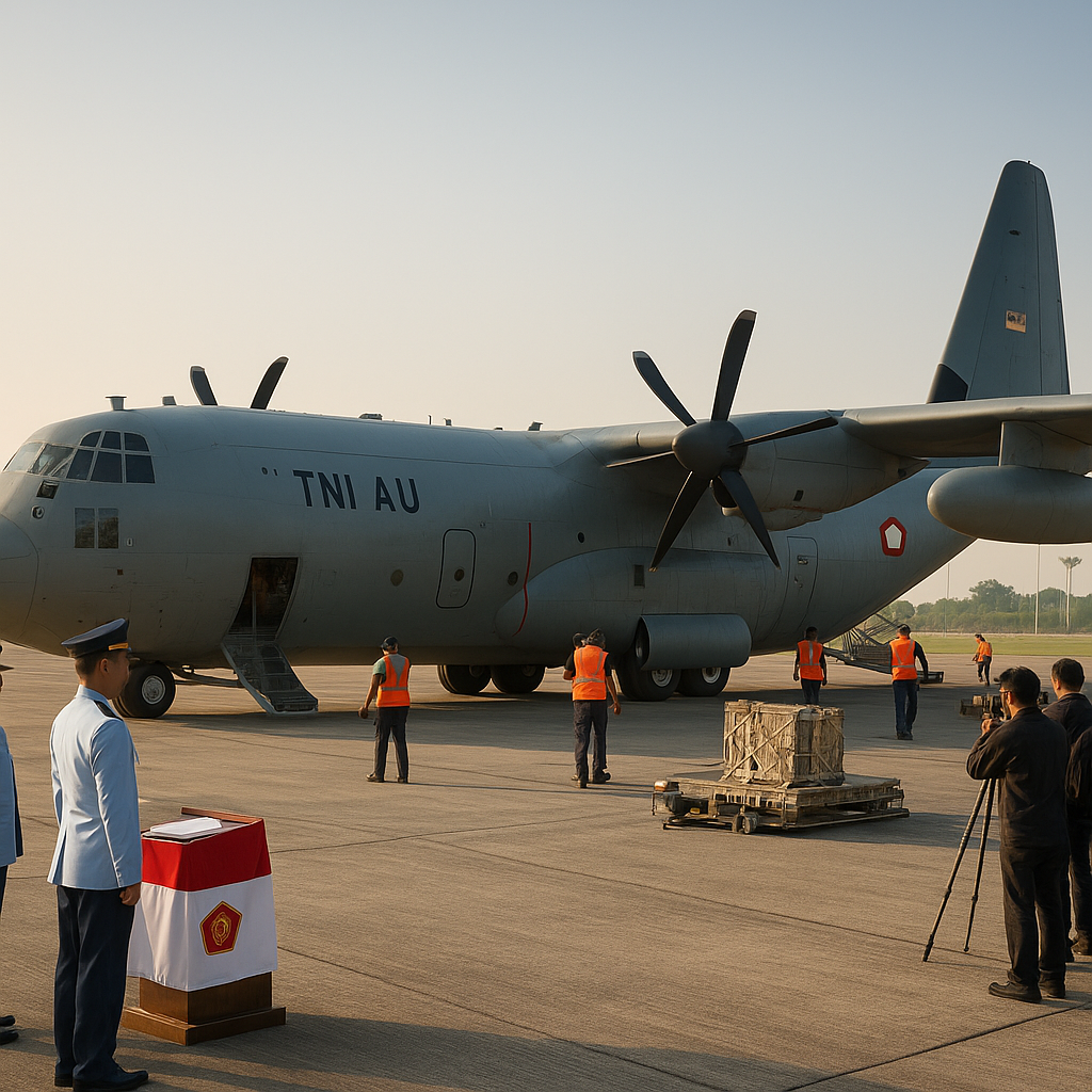 TNI AU Terima Dua Pesawat C-130J-30 Super Hercules Baru untuk Mendukung Mobilitas Strategis