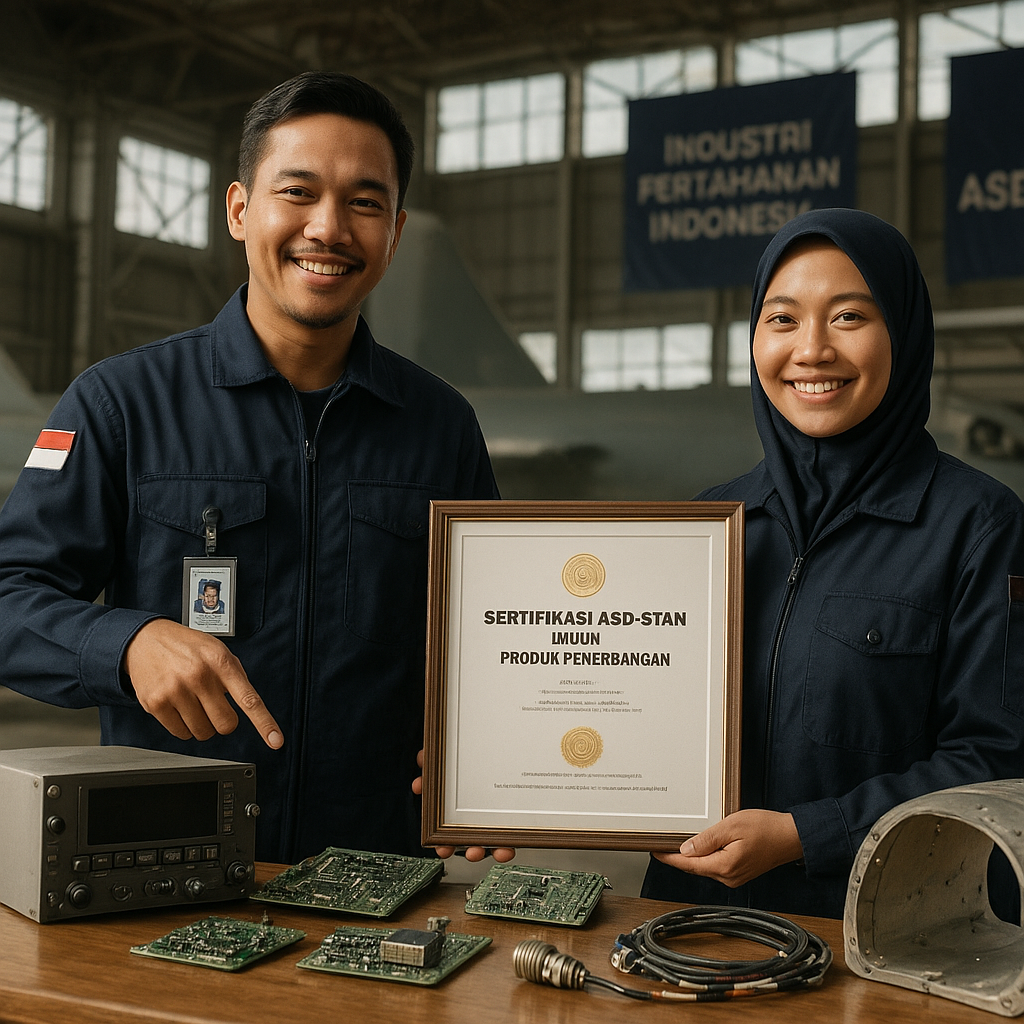 Industri Pertahanan Indonesia Capai Sertifikasi ASD-STAN untuk Produk Penerbangan