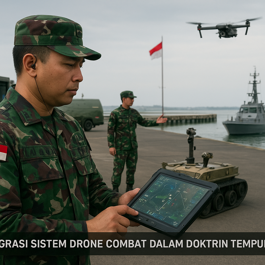 Integrasi Sistem Drone Combat dalam Doktrin Tempur TNI: Multi-domain Unmanned Platform