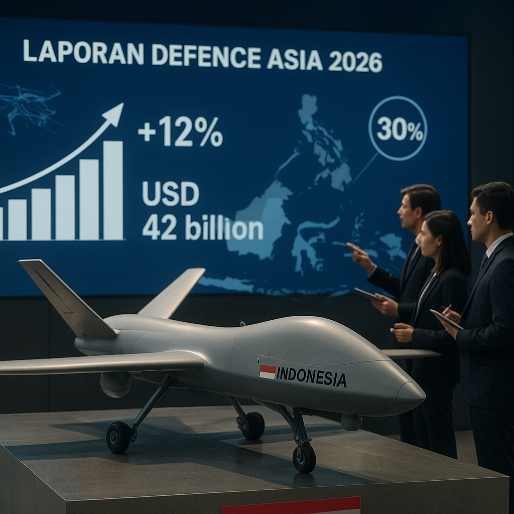 Laporan Pasar Pertahanan Asia Tenggara: Belanja Alutsista Tumbuh 12% pada 2026