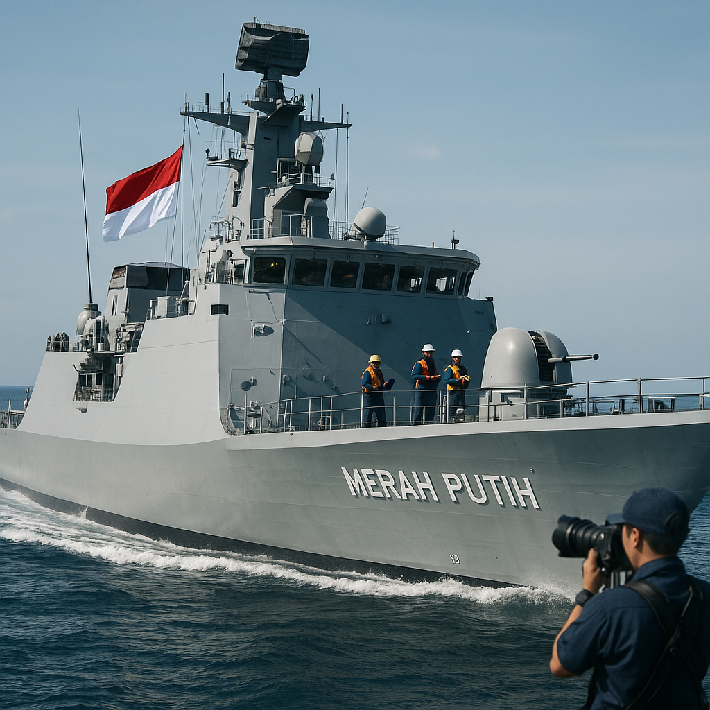 PT PAL Selesaikan Uji Integrasi Sistem Propulsi Fregat Merah Putih