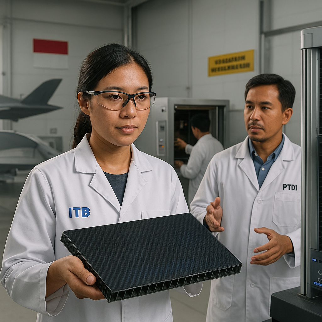 Riset Material Komposit Canggih untuk Pesawat Tempur KFX/IFX Tahap Selanjutnya