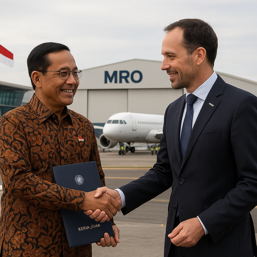 Airbus Jajaki Kerja Sama Strategis Pengembangan Bandara dan Layanan Penerbangan RI
