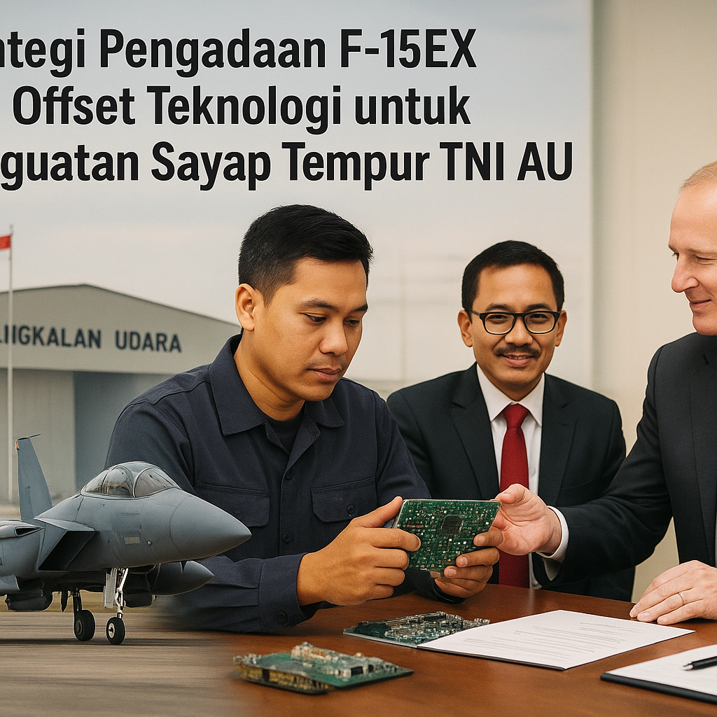 Strategi Pengadaan F-15EX dan Offset Teknologi untuk Penguatan Sayap Tempur TNI AU