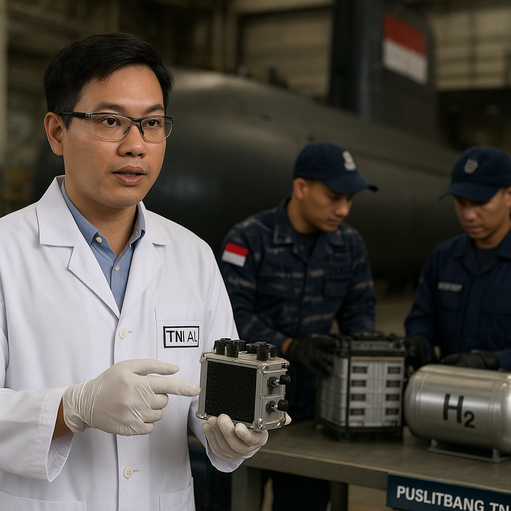 Penerapan Teknologi Pengolahan Gas Hidrogen untuk Kapal Selam TNI AL
