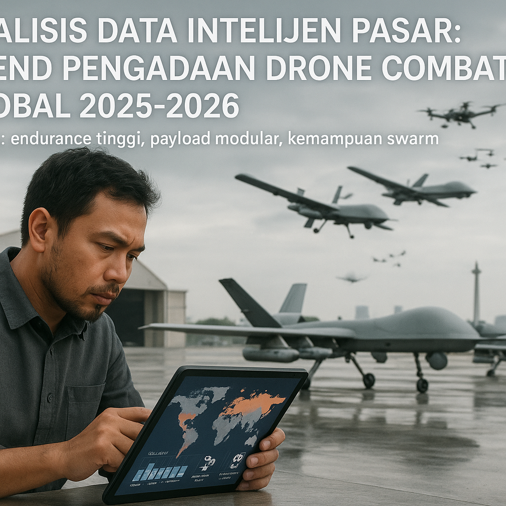 Analisis Data Intelijen Pasar: Trend Pengadaan Drone Combat Global 2025-2026