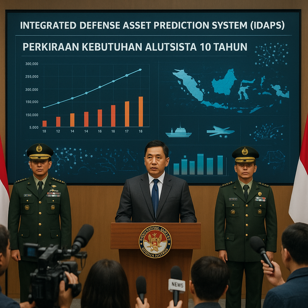 Kementerian Pertahanan Luncurkan Platform Prediksi Kebutuhan Alutsista Berbasis AI dan Big Data