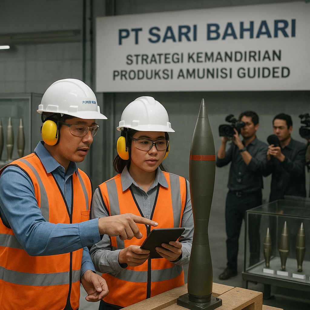 Strategi Kemandirian Produksi Amunisi Guided oleh PT Sari Bahari: Fokus pada Rocket Artillery dan Precision Mortar Round
