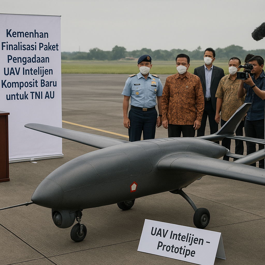 Kemenhan Finalisasi Paket Pengadaan UAV Intellijen Komposit Baru untuk TNI AU