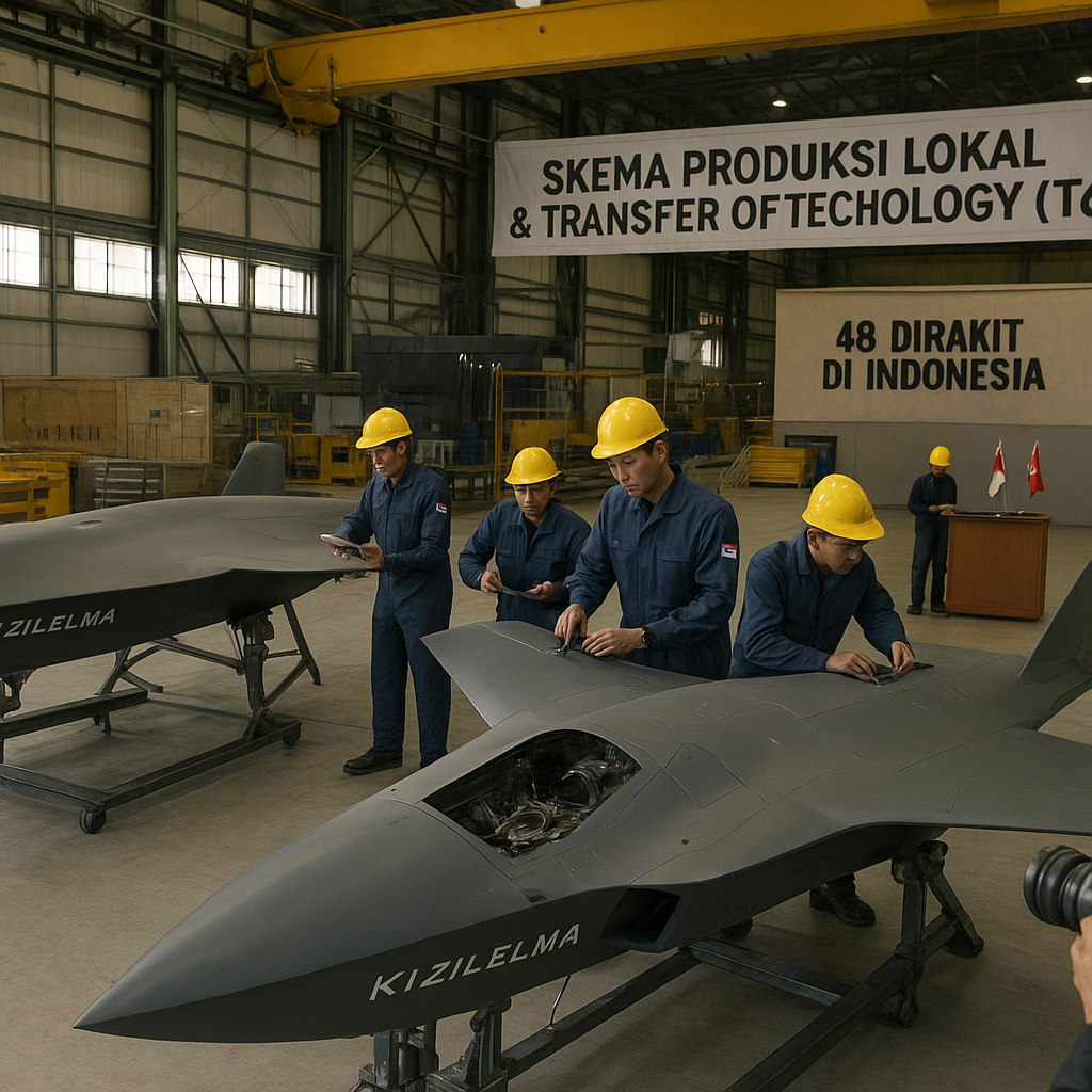 Skema Produksi Lokal Jadi Alasan Indonesia Teken Kontrak 60 Unit Drone Kizilelma