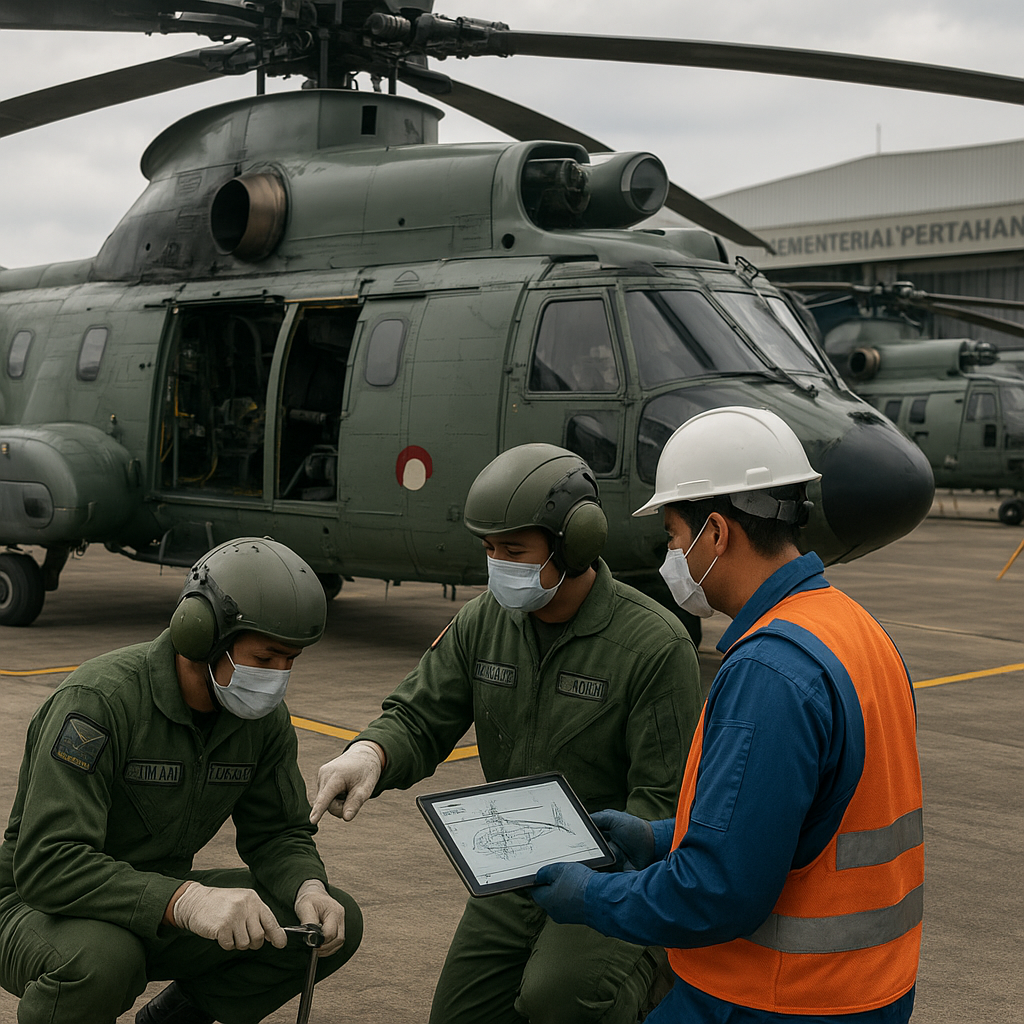 Kemenhan Rilis Laporan Optimalisasi: 30% Armada Helikopter TNI AU Butuh Mid-Life Upgrade