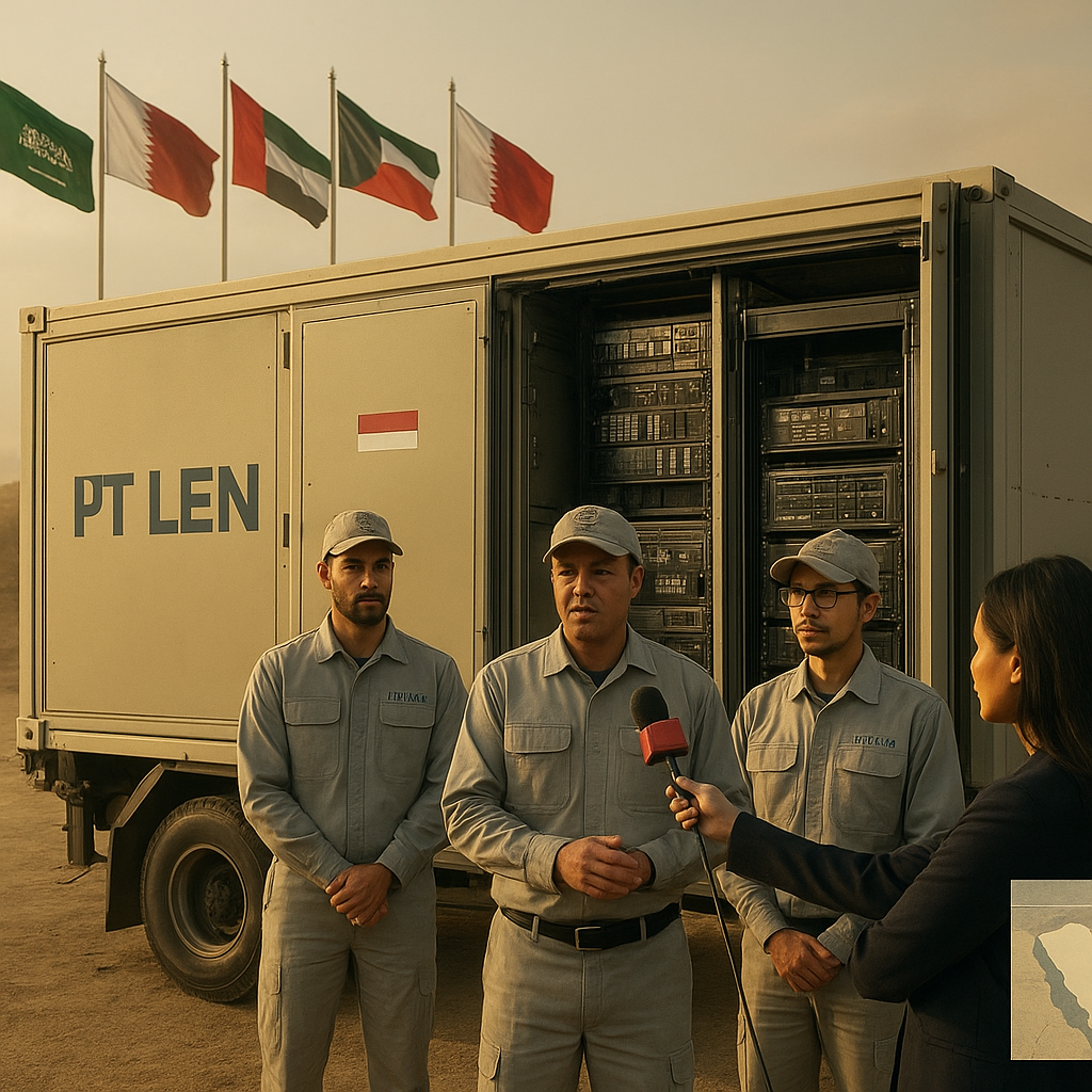 Laporan Intelijen Pasar: Negara-Negara GCC Minati Sistem Elektronic Warfare Buatan PT LEN