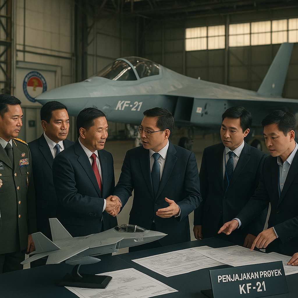 Kemhan Ungkap Proyek Jet Tempur KF-21 Baru Tahap Penjajakan dengan Korsel