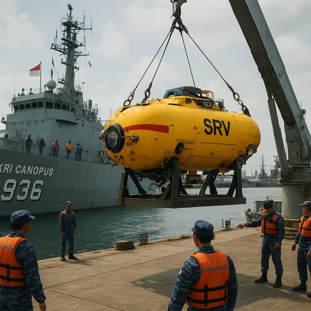 KSAL Sebut Submarine Rescue Vehicle Buatan Inggris Tiba di Indonesia pada 2027