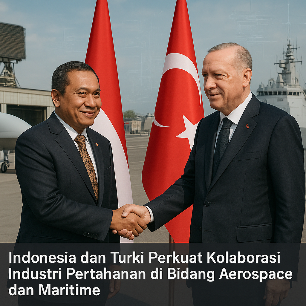 Indonesia dan Turki Perkuat Kolaborasi Industri Pertahanan di Bidang Aerospace dan Maritime