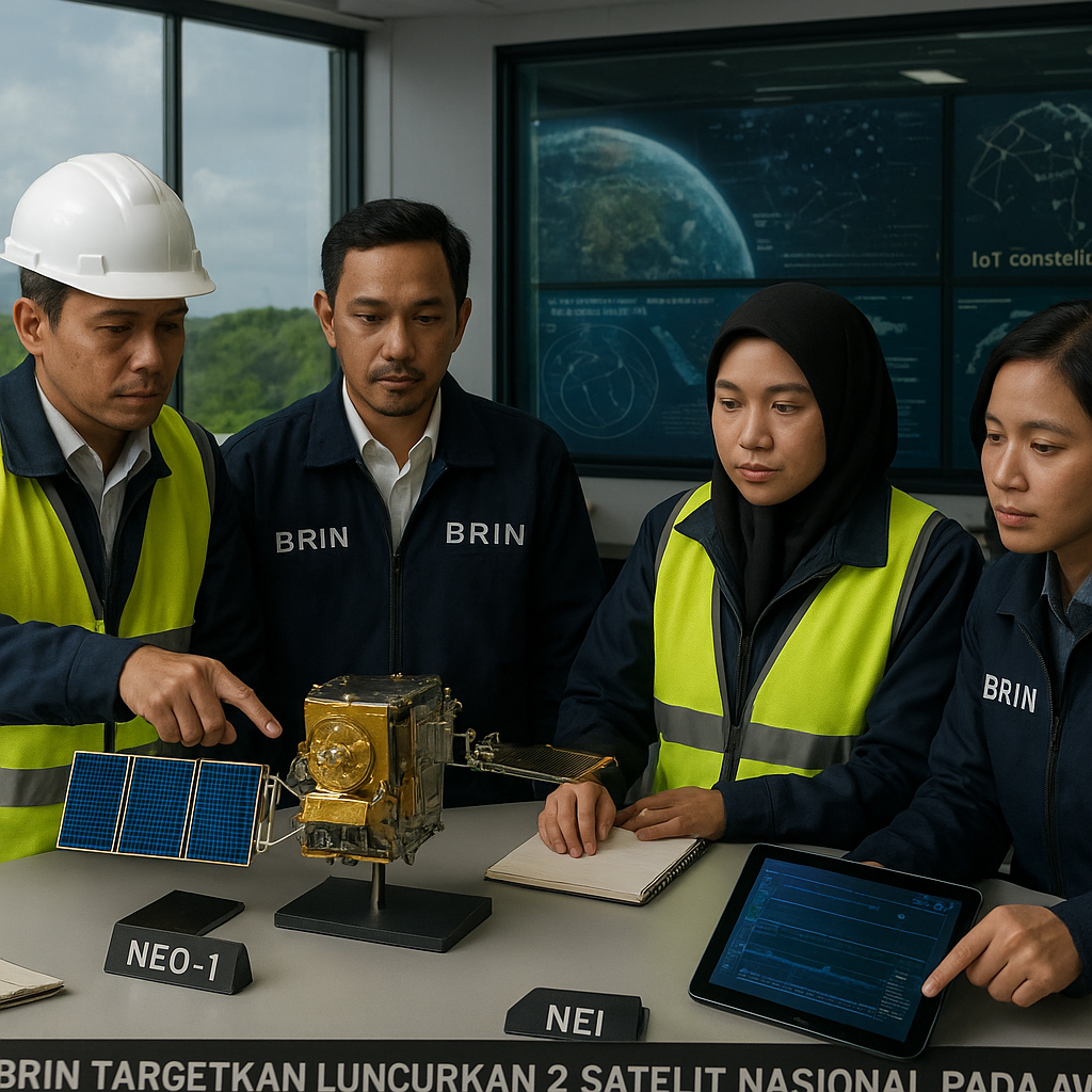 BRIN Targetkan Peluncuran Dua Satelit Nasional NEO-1 dan NEI pada Awal 2027