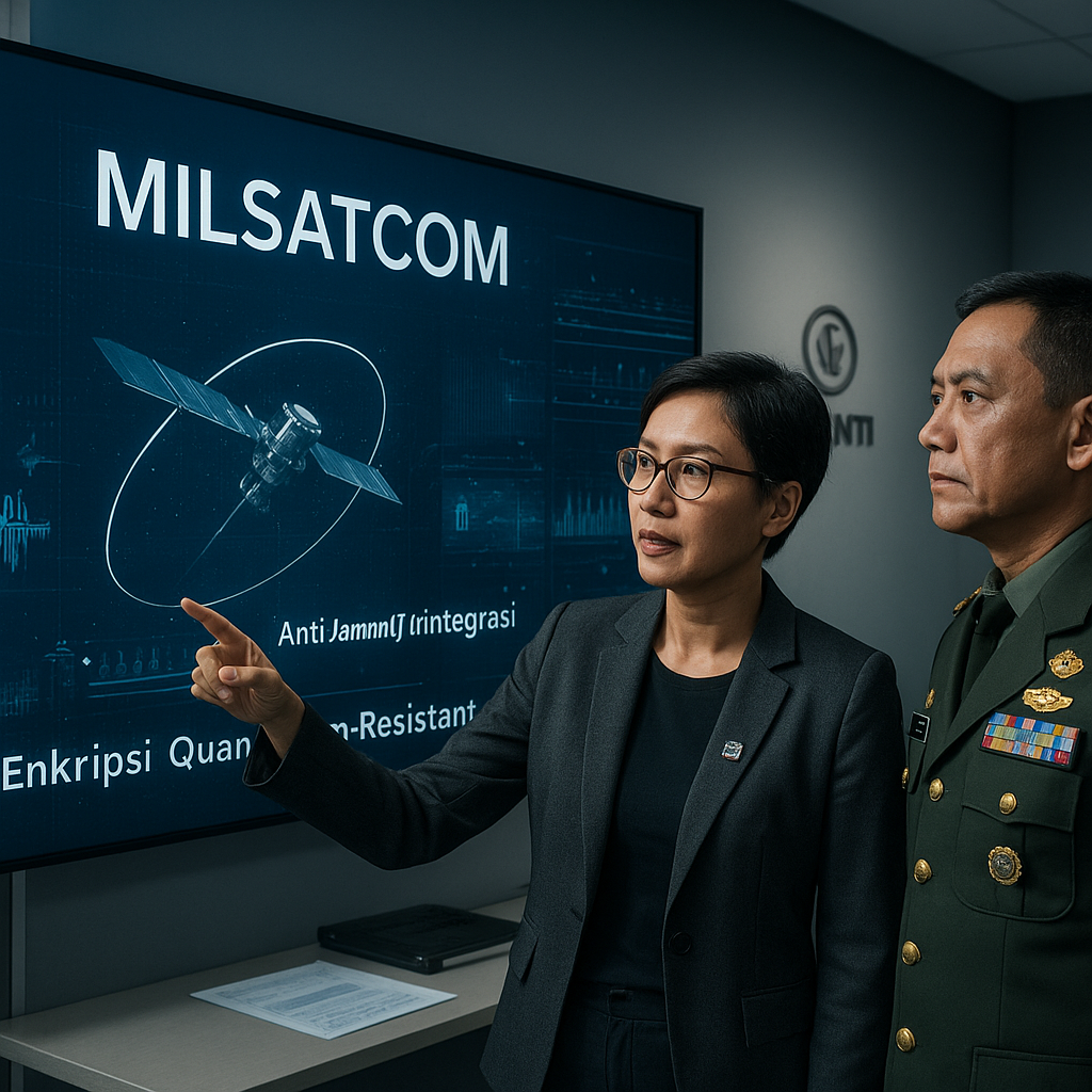 PT INTI Garap Pengembangan Secure Military Satellite Communication (MILSATCOM) untuk Komando Strategis