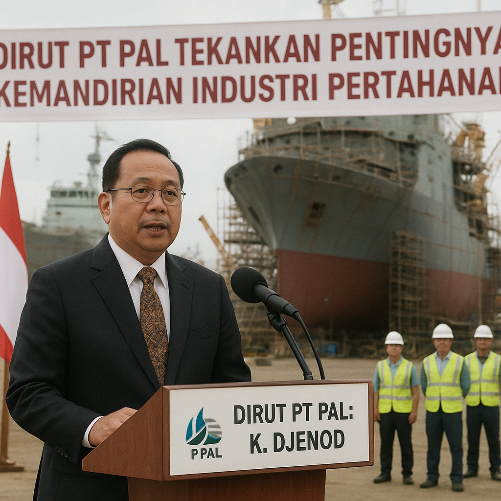 Dirut PT PAL Tekankan Pentingnya Kemandirian Industri Pertahanan