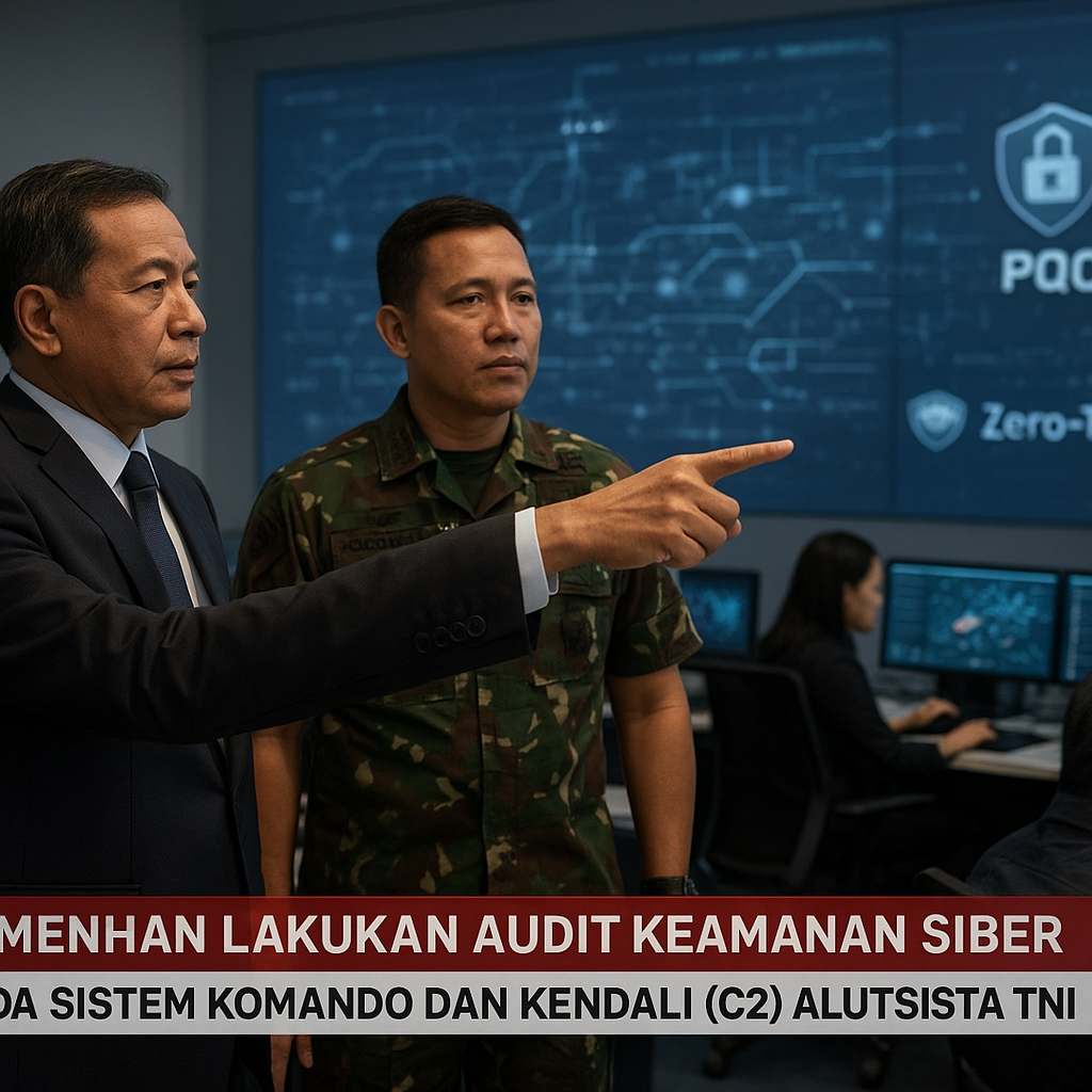 Kemenhan Lakukan Audit Keamanan Siber pada Sistem Komando dan Kendali (C2) Alutsista TNI