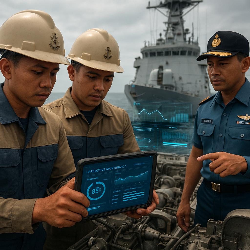 Optimalisasi melalui Predictive Maintenance: TNI AL Terapkan AI untuk Perawatan Mesin Kapal Perang