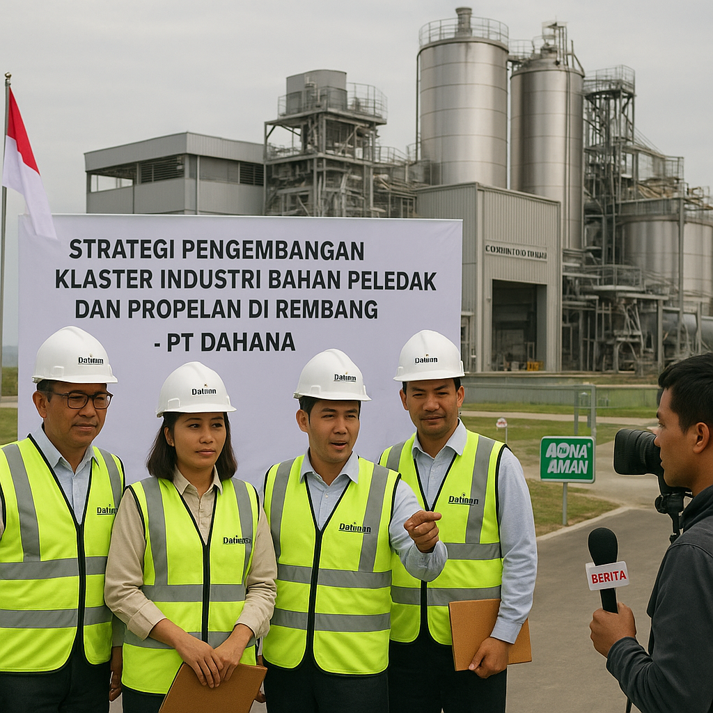 Strategi Pengembangan Klaster Industri Bahan Peledak dan Propelan di Rembang oleh PT Dahana