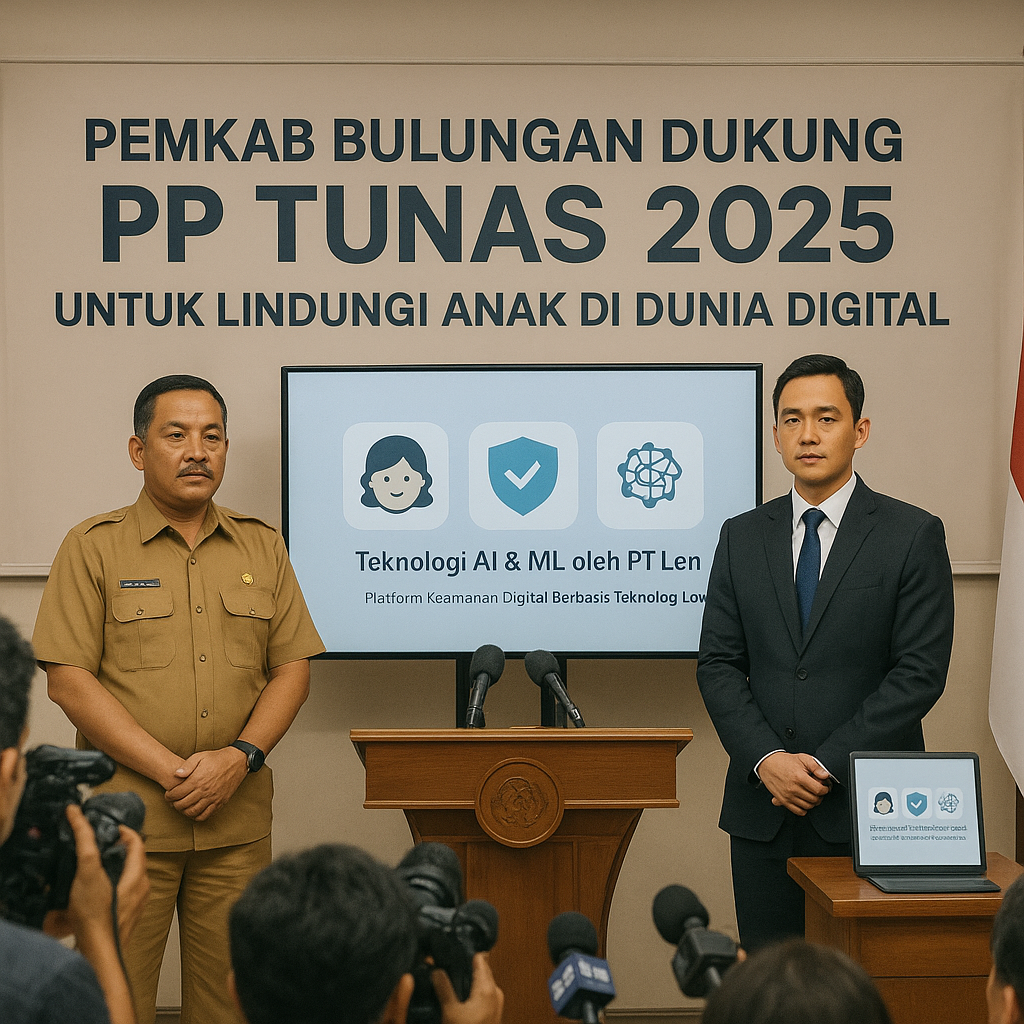 Pemkab Bulungan Dukung PP Tunas 2025 untuk Lindungi Anak di Dunia Digital