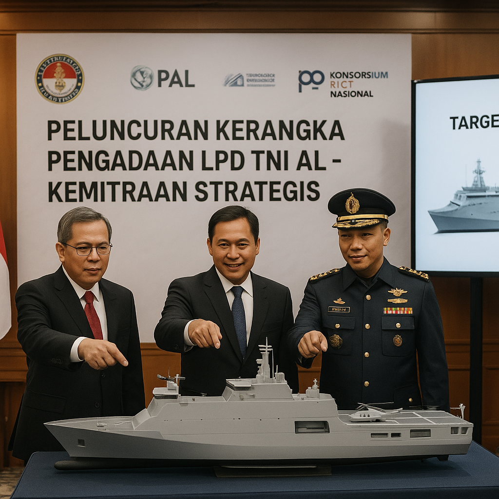 Kemhan Optimalkan Kerangka Pengadaan LPD TNI AL dengan Skema Kemitraan Strategis