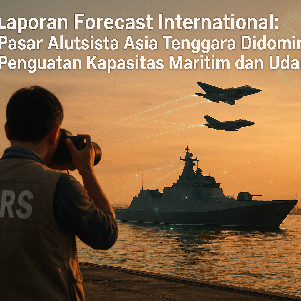 Laporan Forecast International: Pasar Alutsista Asia Tenggara Didominasi Penguatan Kapasitas Maritim dan Udara