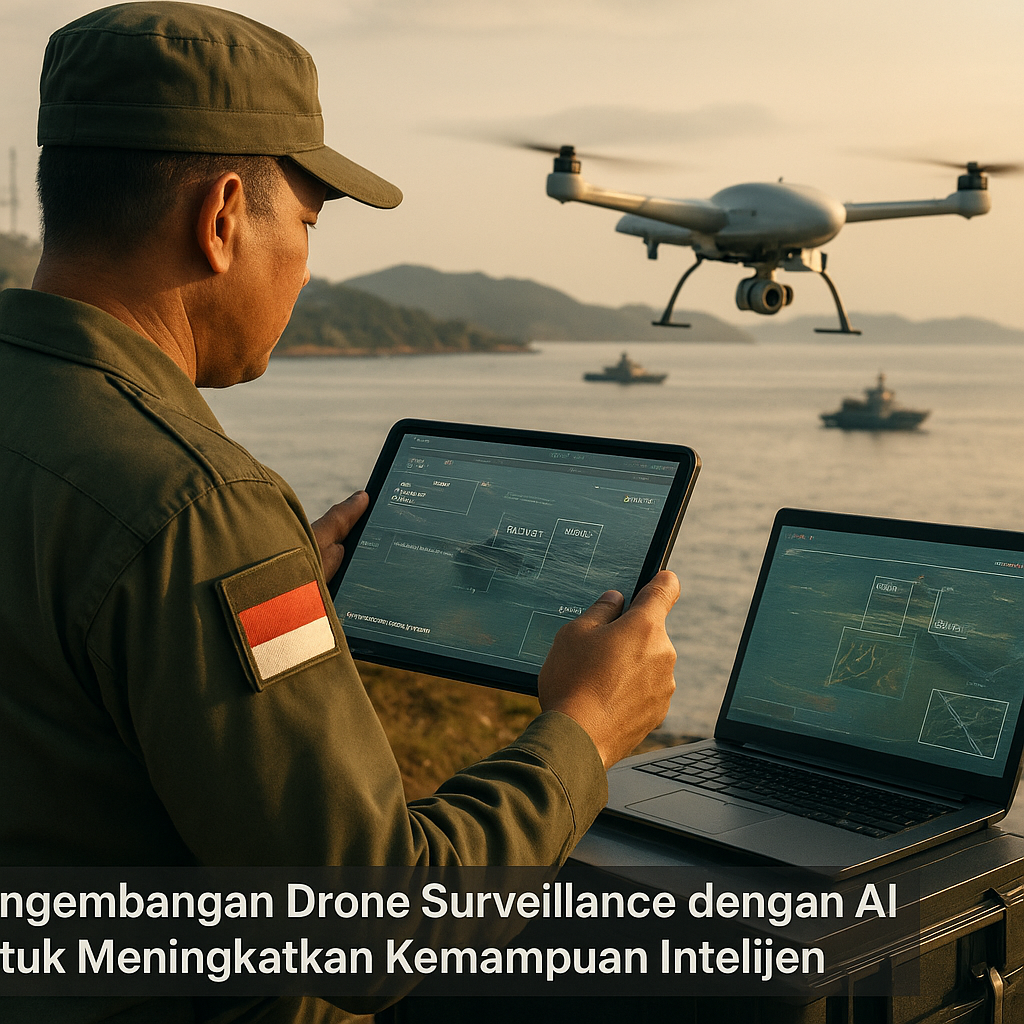 Pengembangan Drone Surveillance dengan AI untuk Meningkatkan Kemampuan Intelijen