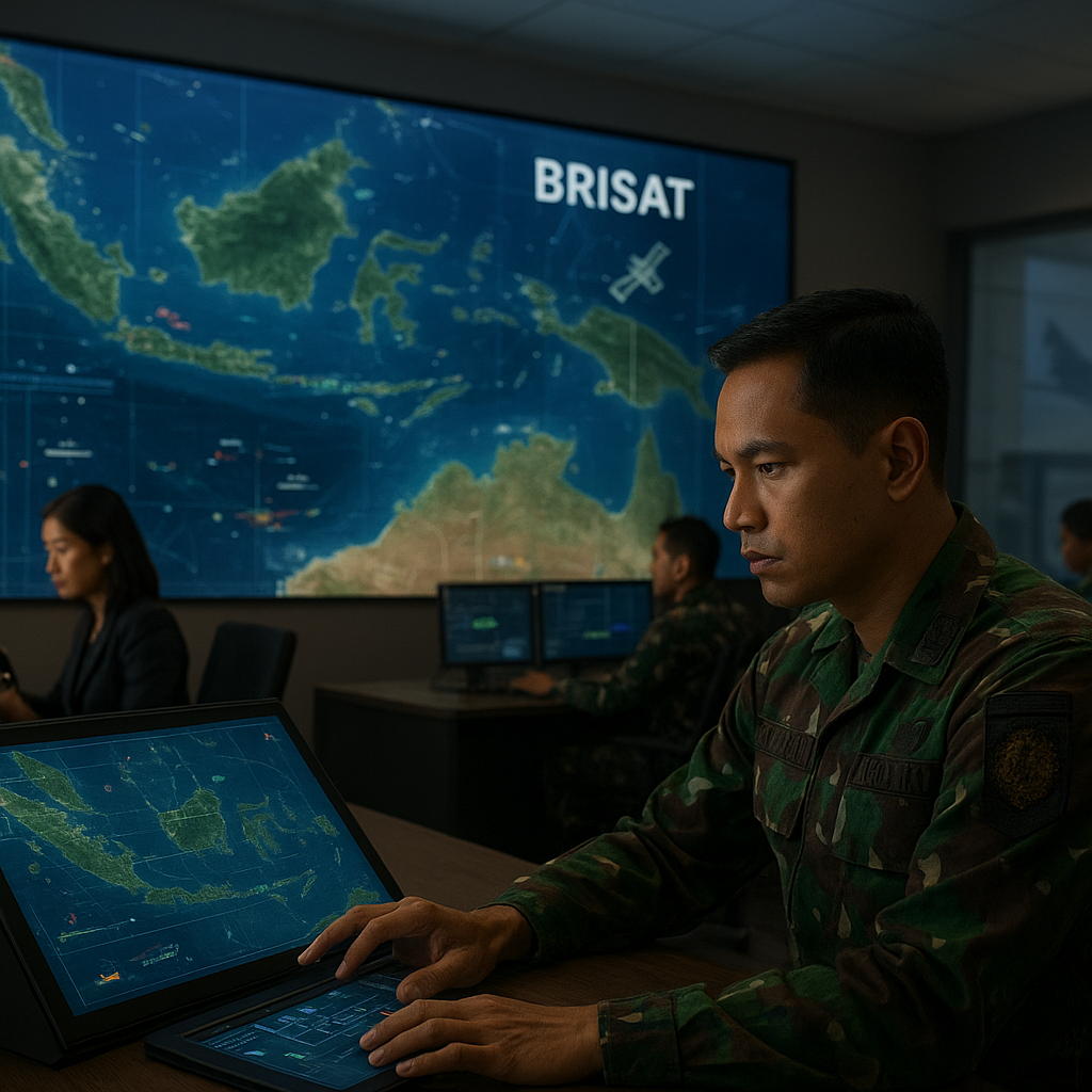 Integrasi Sistem C4ISR TNI AU dengan Satelit BRISAT: Peningkatan Kapasitas Command and Control Maritim