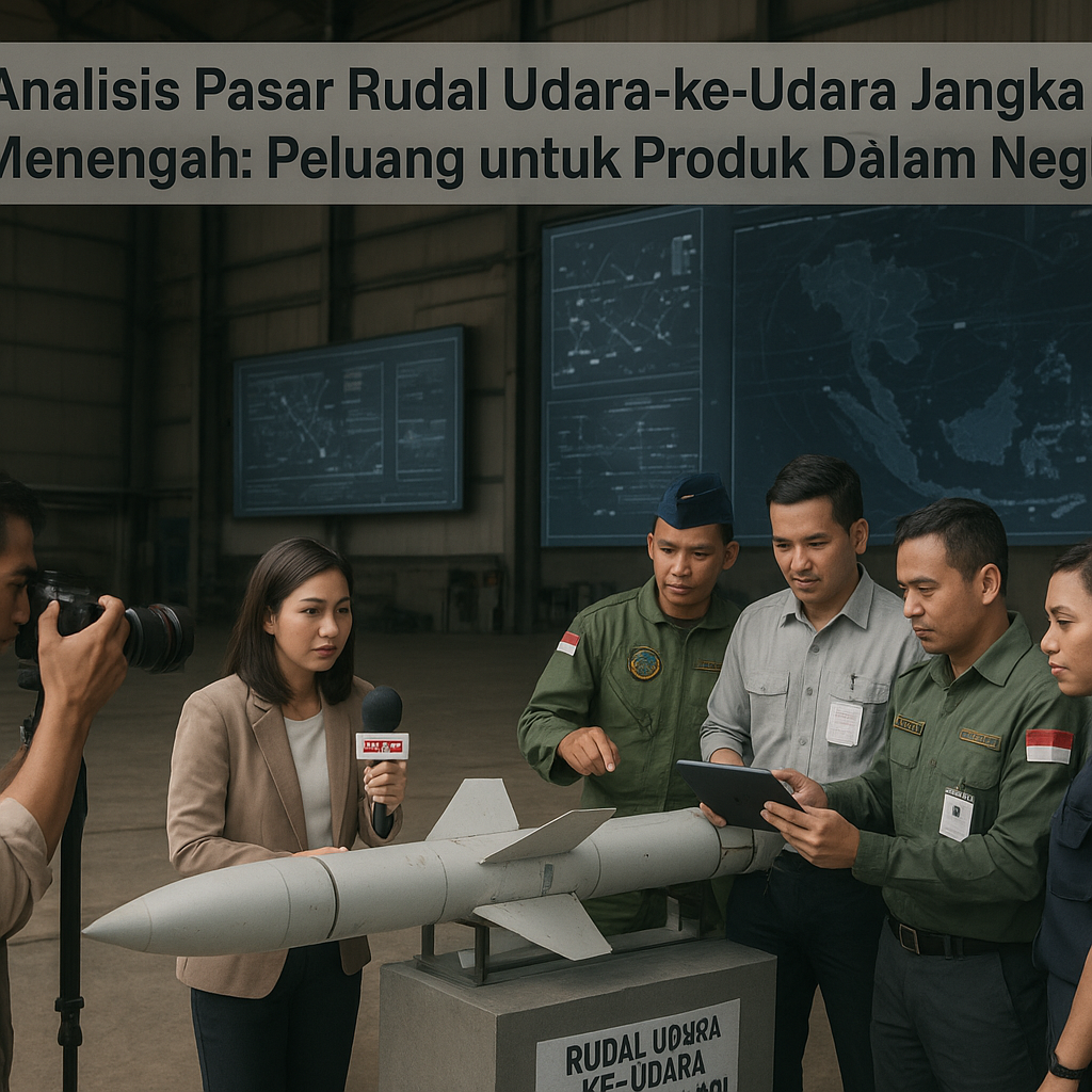 Analisis Pasar Rudal Udara-ke-Udara Jangka Menengah: Peluang untuk Produk Dalam Negeri di Era Konflik Asimetris