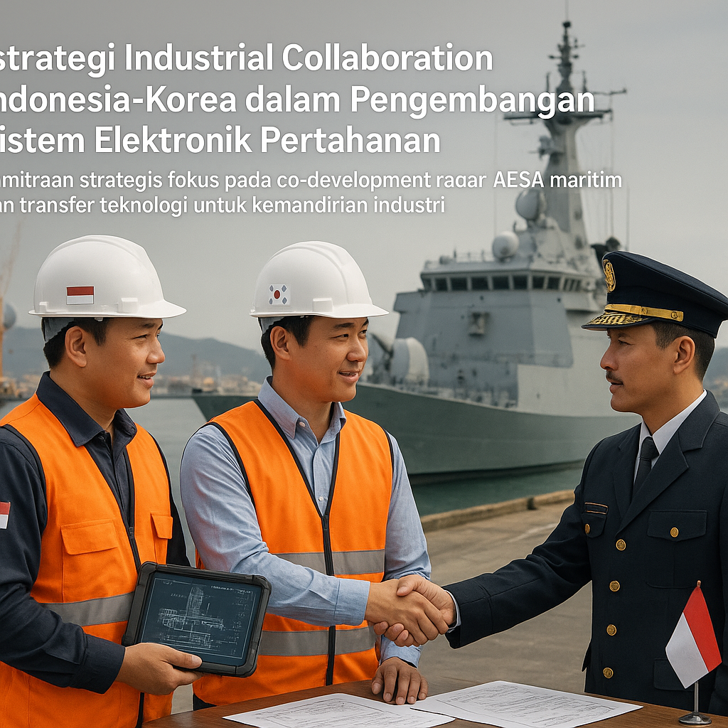 Strategi Industrial Collaboration Indonesia-Korea dalam Pengembangan Sistem Elektronik Pertahanan