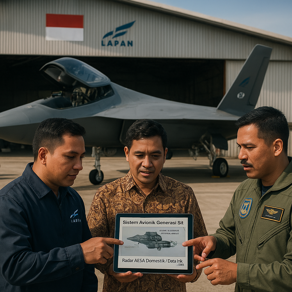 LAPAN Rilis Laporan Finalisasi Desain Jet Tempur KFX/IFX N219 'Naga', Fokus pada Integrasi Sistem Avionik Generasi 5+