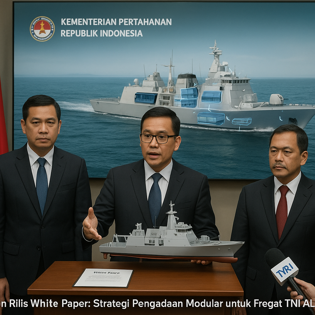 Kemenhan Rilis White Paper: Strategi Pengadaan Modular untuk Fregat Generasi Baru TNI AL 2030-2045