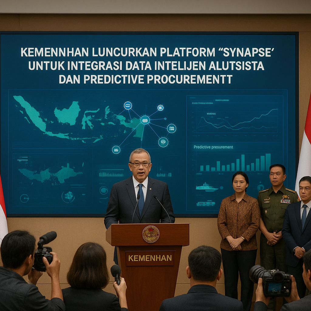 Kemenhan Luncurkan Platform 'Synapse' untuk Integrasi Data Intelijen Alutsista dan Predictive Procurement