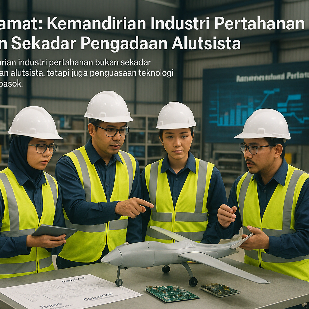 Pengamat: Kemandirian Industri Pertahanan Bukan Sekadar Pengadaan Alutsista