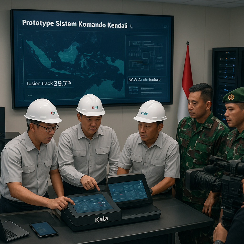 PT Len Industri Selesaikan Prototype Sistem Komando Kendali Rudal Darat-ke-Udara Nasional 'Kala'