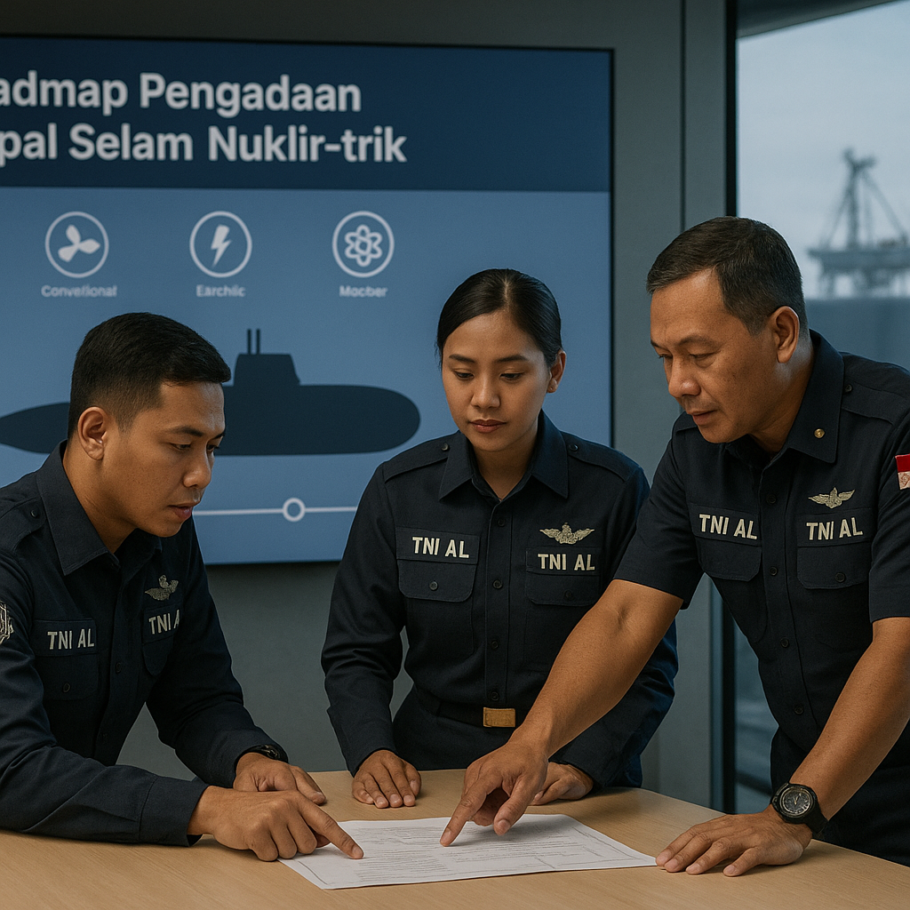 Roadmap Pengadaan Kapal Selam Nuklir-trik sebagai Upaya Optimalisasi Kebutuhan Taktis AL
