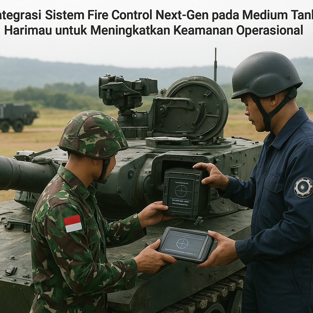 Integrasi Sistem Fire Control Next-Gen pada Medium Tank Harimau untuk Meningkatkan Keamanan Operasional