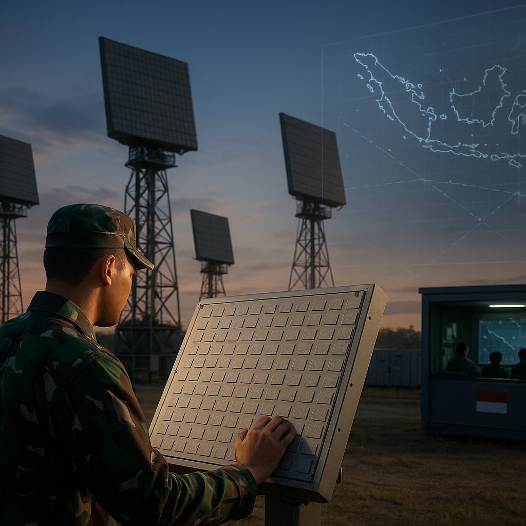 Modernisasi Radar 3D TNI AD: Integrasi Sistem Phased Array dan Data Fusion untuk Pertahanan Udara Terintegrasi