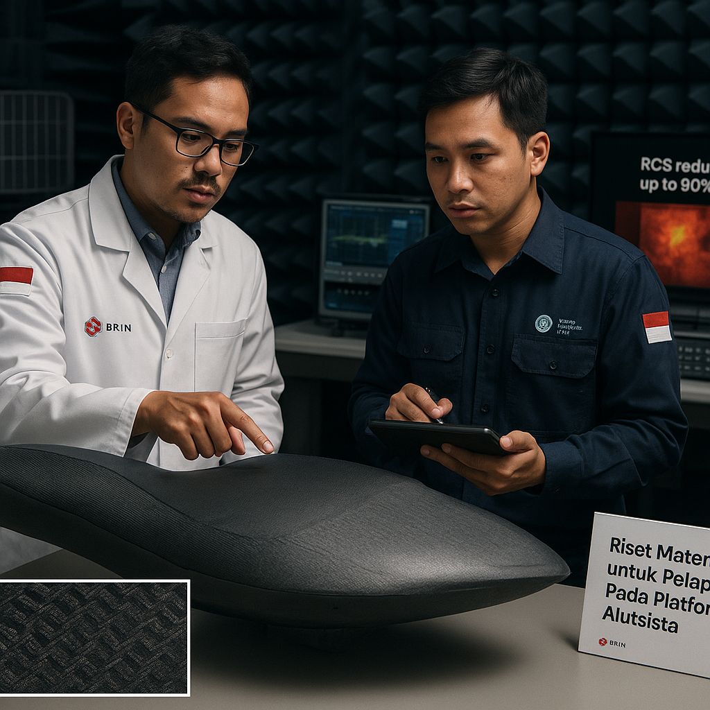 Riset Material Advanced untuk Pelapis Anti-Radar pada Platform Alutsista