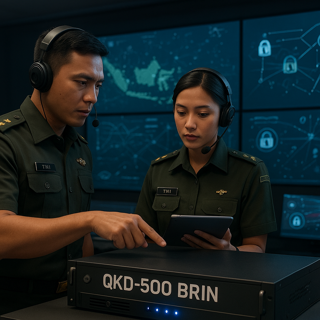 Peningkatan Keamanan Sistem C4ISR TNI dengan Integrasi Quantum Key Distribution