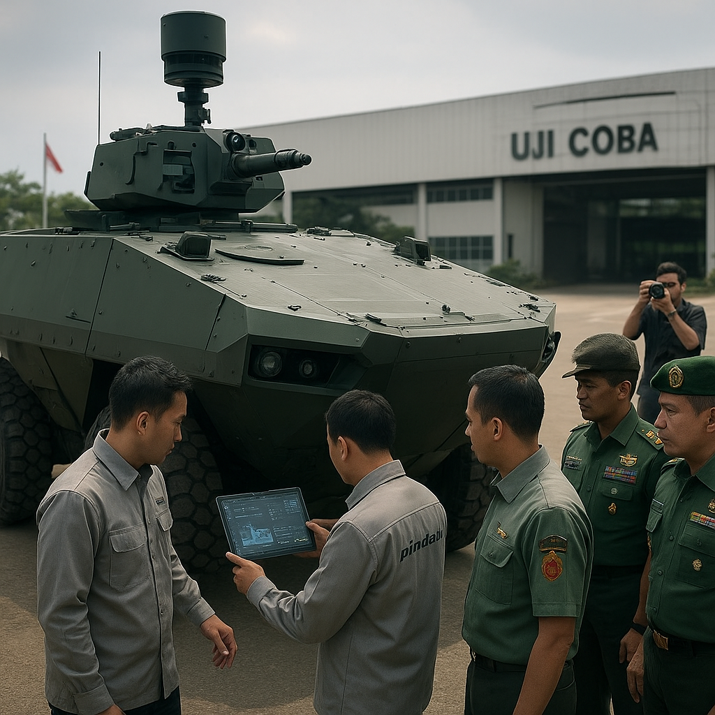 Data Intelijen Pasar: Shift Global ke Autonomous Combat Vehicle dan Implikasi untuk Industri Lokal